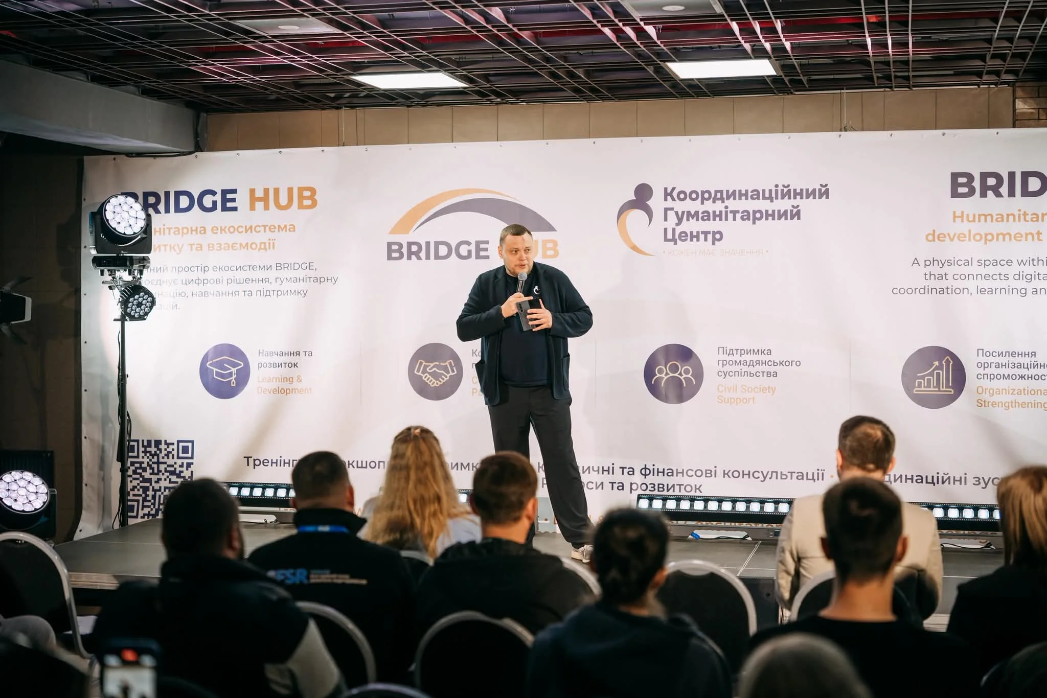 Команда Благодійного фонду «Джерело Відродження» (CFSR) взяла участь у Форумі безбар’єрності, який відбувся у BRIDGE HUB та був організований Relief Coordination Centre.